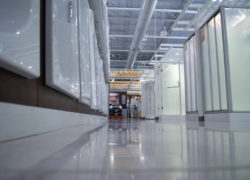 Floor Sealing At Manufacturing Plant